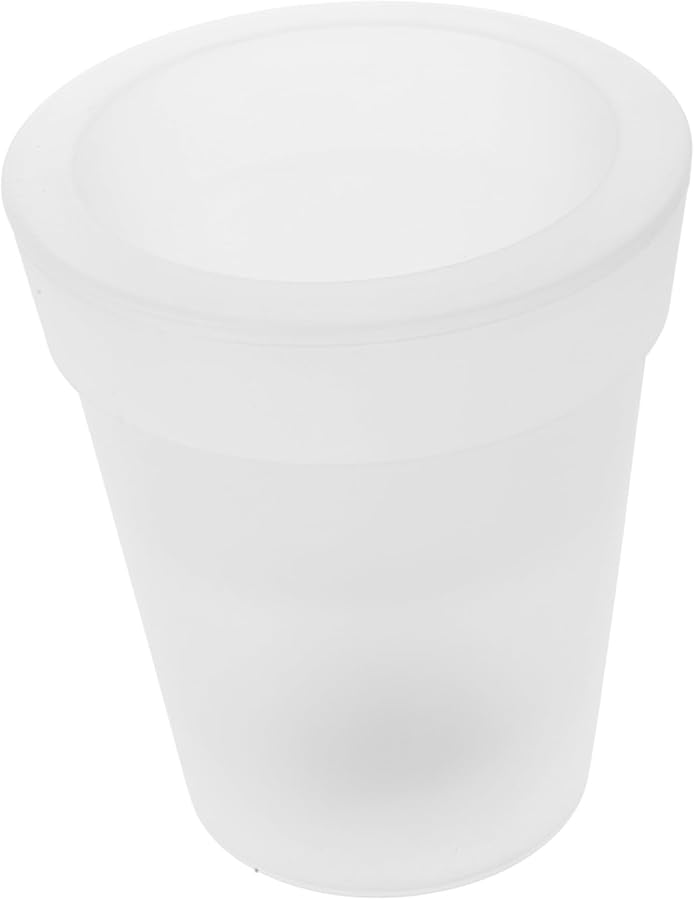 Solar Powered LED Flowerpot Light Outdoor Garden Landscape Lamp Warm White Glow - Image 1